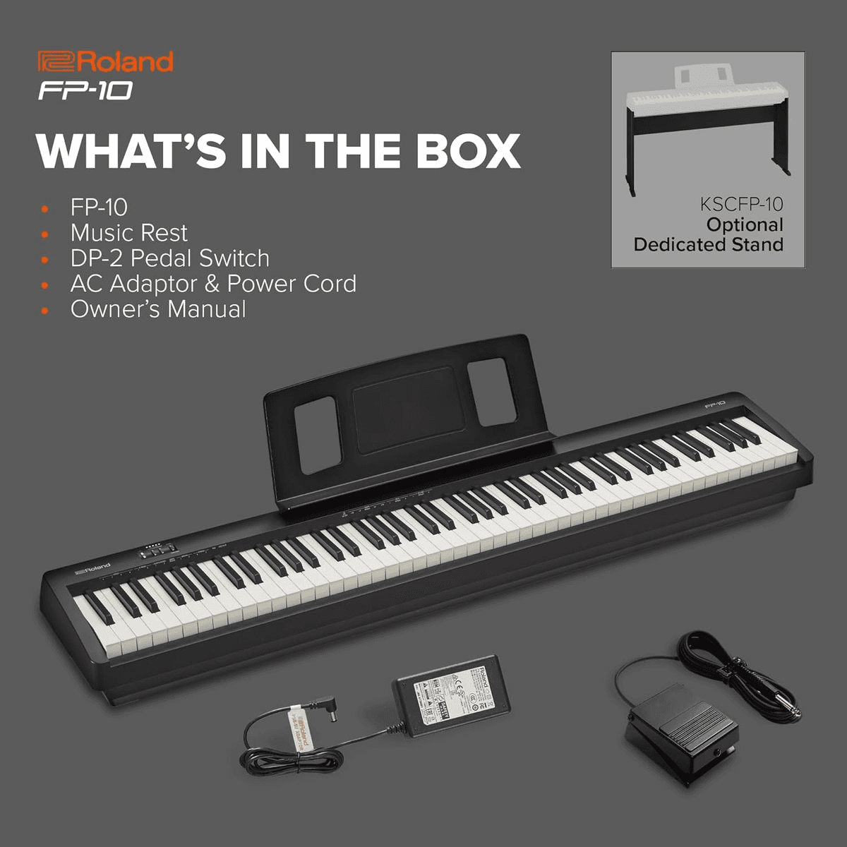 Roland FP-10 88-Key Digital Piano image 5