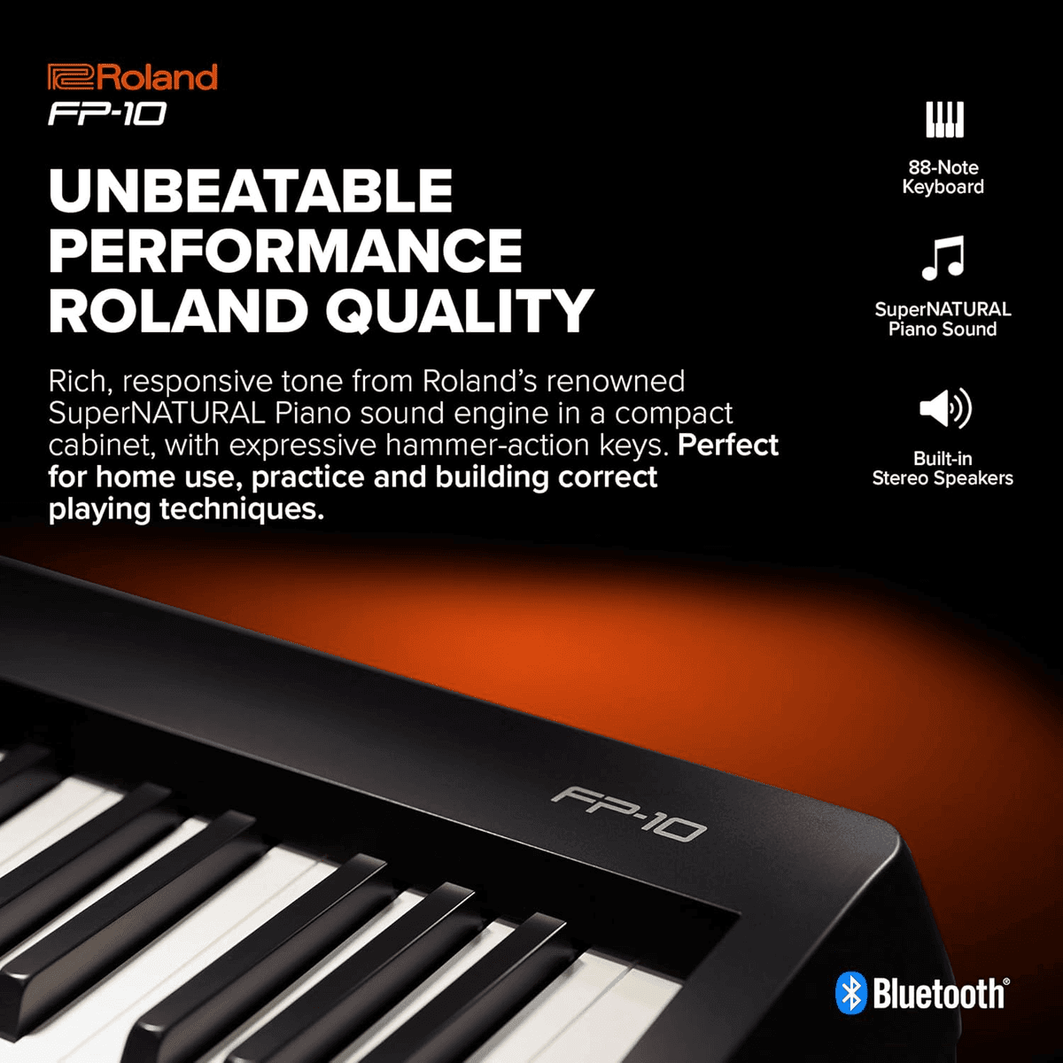 Roland FP-10 88-Key Digital Piano image 2