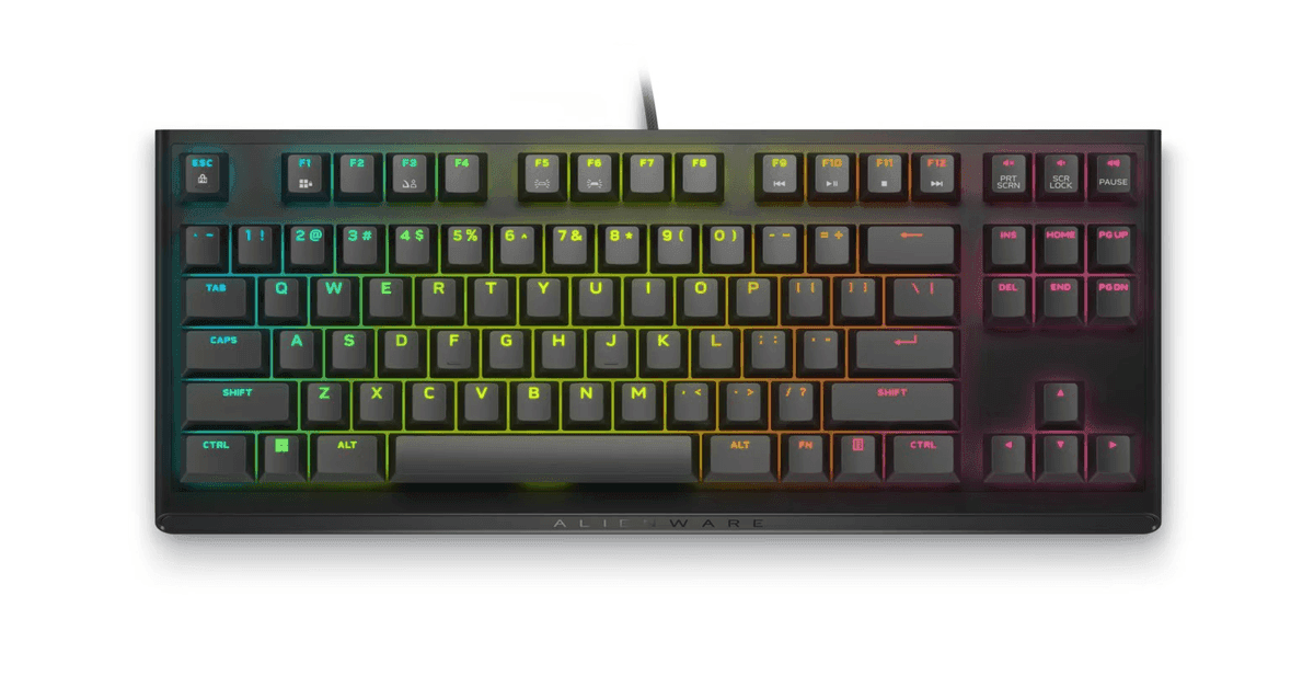 Alienware AW420K Tenkeyless Mechanical Gaming Keyboard image 2