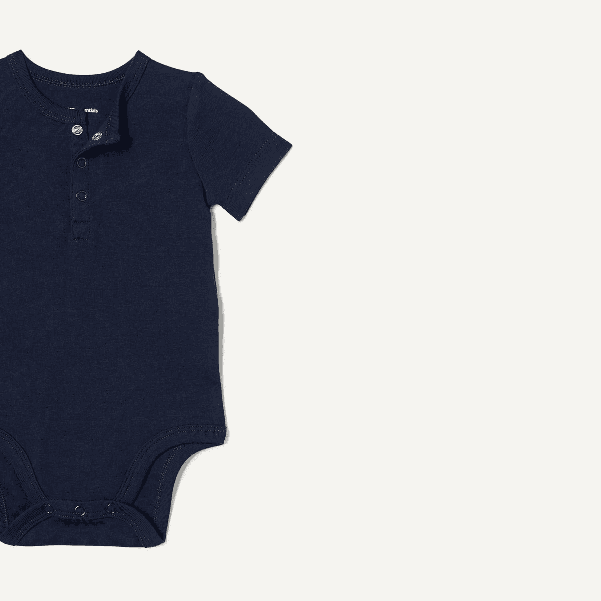 Amazon Essentials Baby Henley Bodysuits, 2-Pack (0-3 Months) image 2