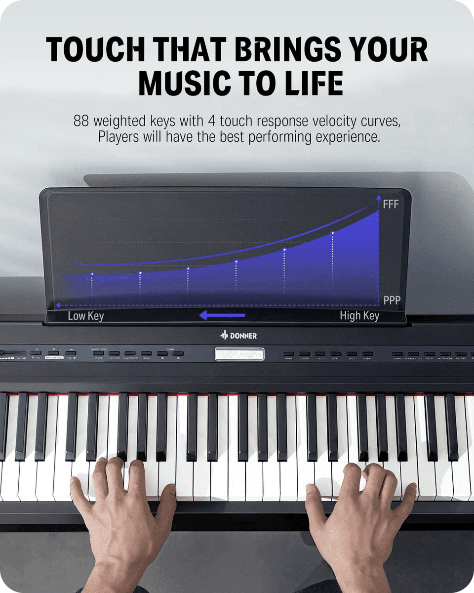 Donner DEP-20 88-Key Weighted Digital Piano image 4