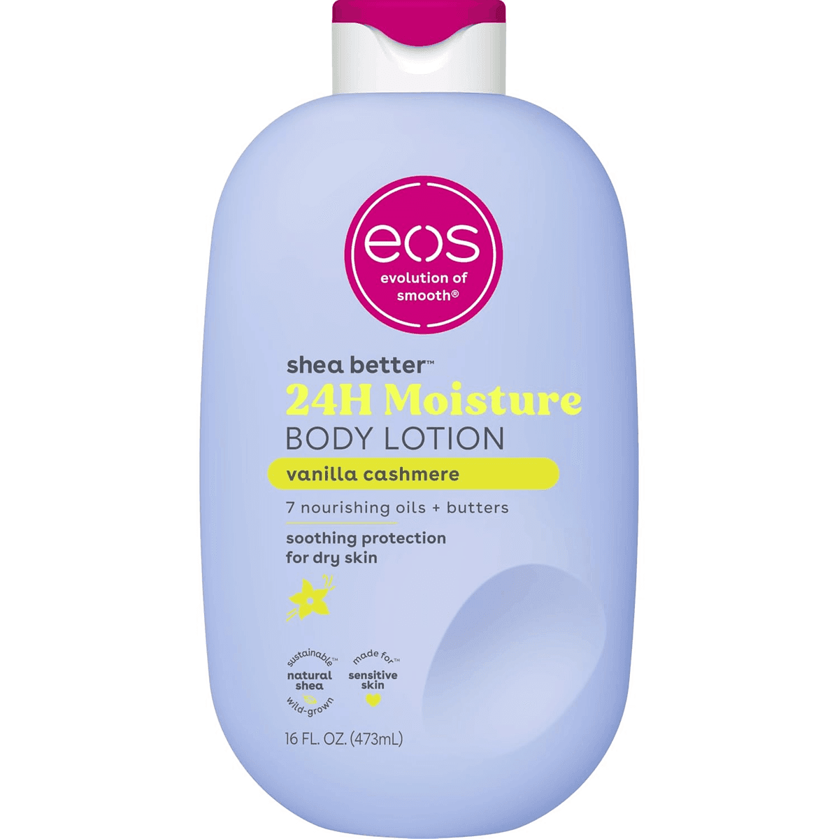 eos Shea Better Body Lotion Vanilla Cashmere, 16 fl oz