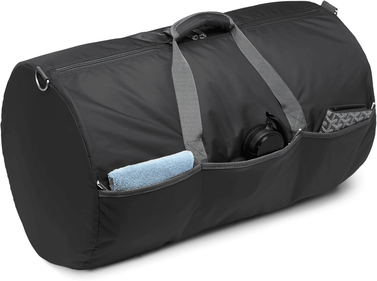 Amazon Essentials Lightweight 25-Inch Duffel Bag - Black image 5
