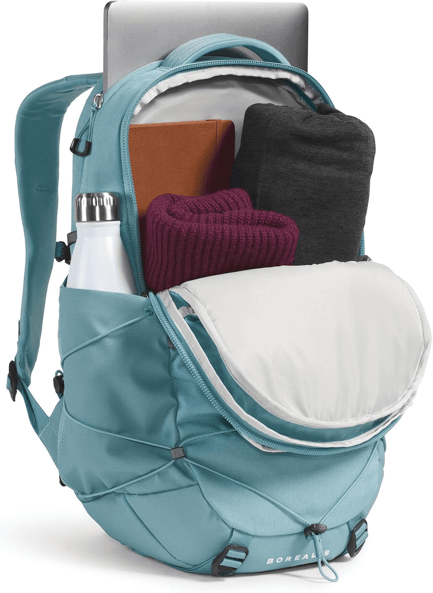 The North Face Borealis Laptop Backpack (Blue Eclipse Light Heather) image 4