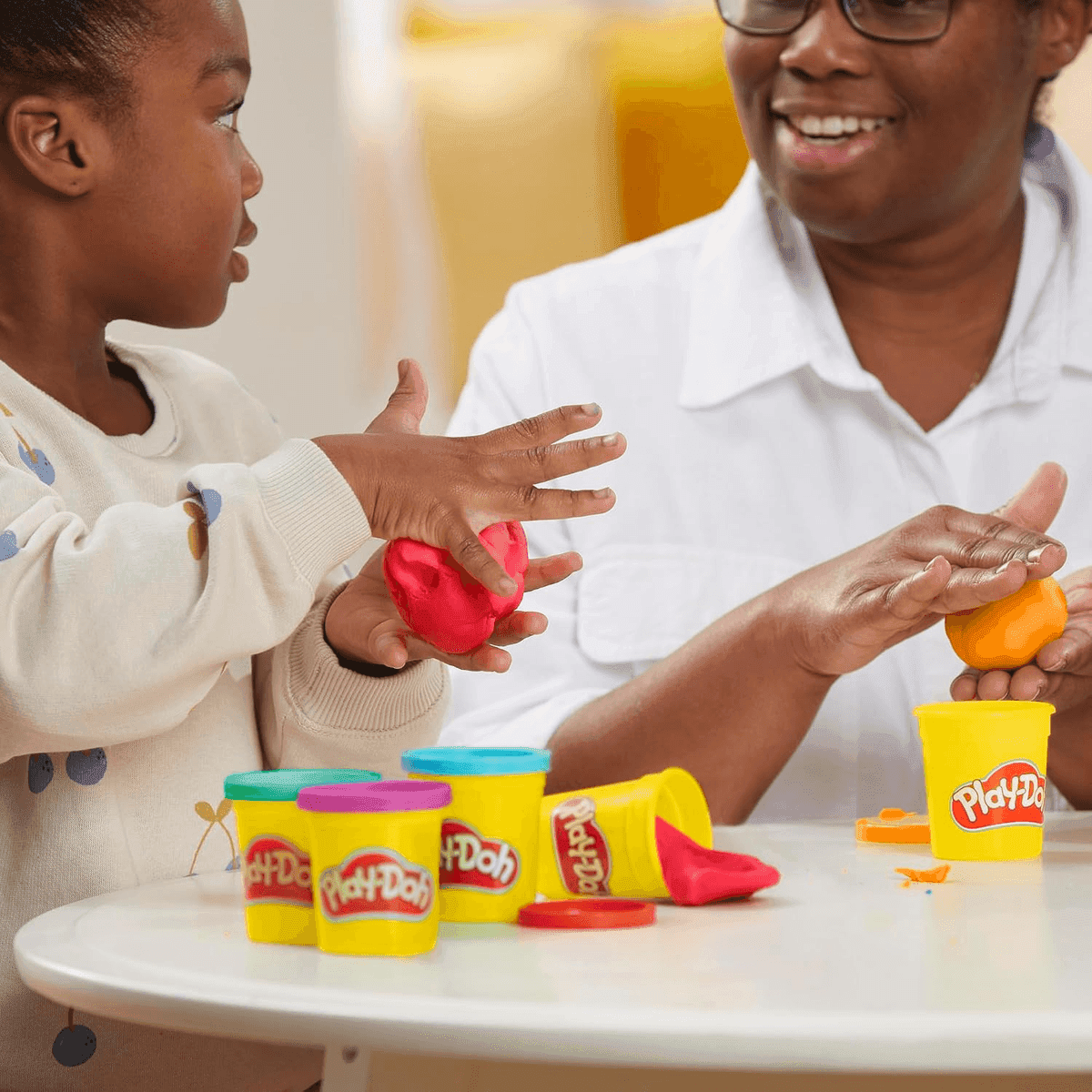 Play-Doh Jewel Colors Modeling Compound (12-Pack, 4-oz Cans) image 4