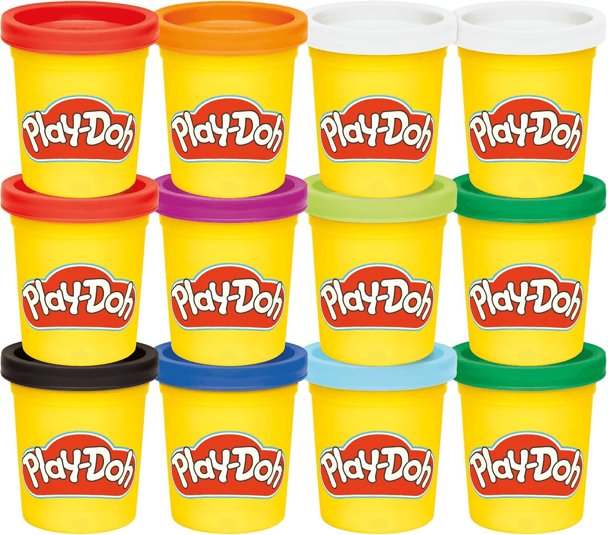 Play-Doh Jewel Colors Modeling Compound (12-Pack, 4-oz Cans)