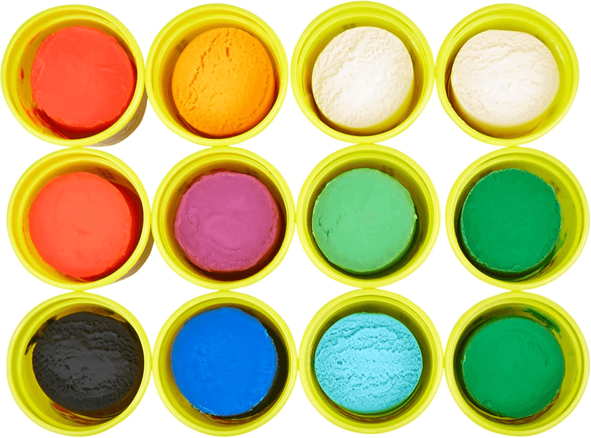 Play-Doh Jewel Colors Modeling Compound (12-Pack, 4-oz Cans) image 2