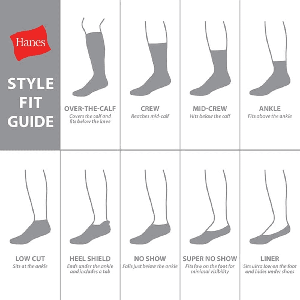 Hanes Men's Max-Cushioned Crew Socks, 12-Pair Pack image 4