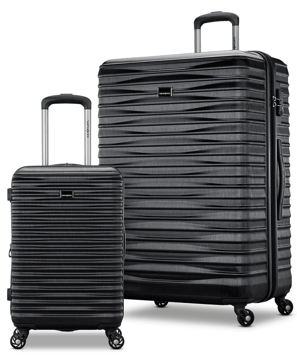 Samsonite Uptempo Lux 2-Piece Hardside Luggage Set - Black