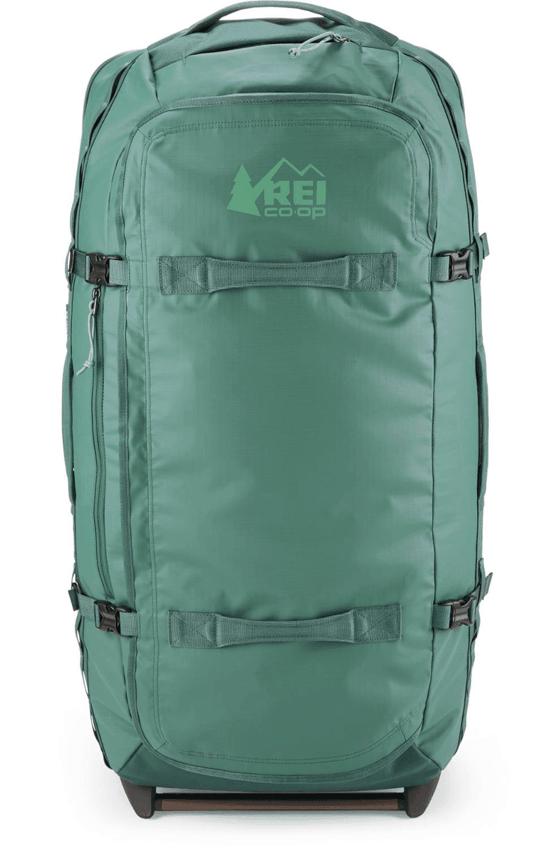 REI Co-op Big Haul 34-Inch Rolling Duffel, Jasper Green image 3