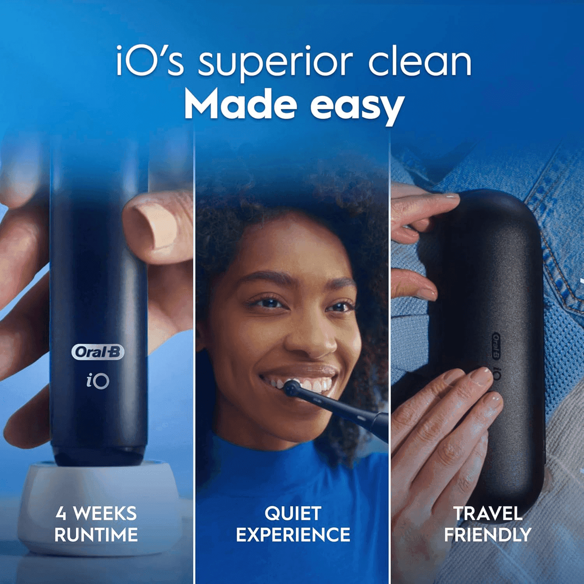 Oral-B iO Series 2 Limited Electric Toothbrush, Night Black image 2