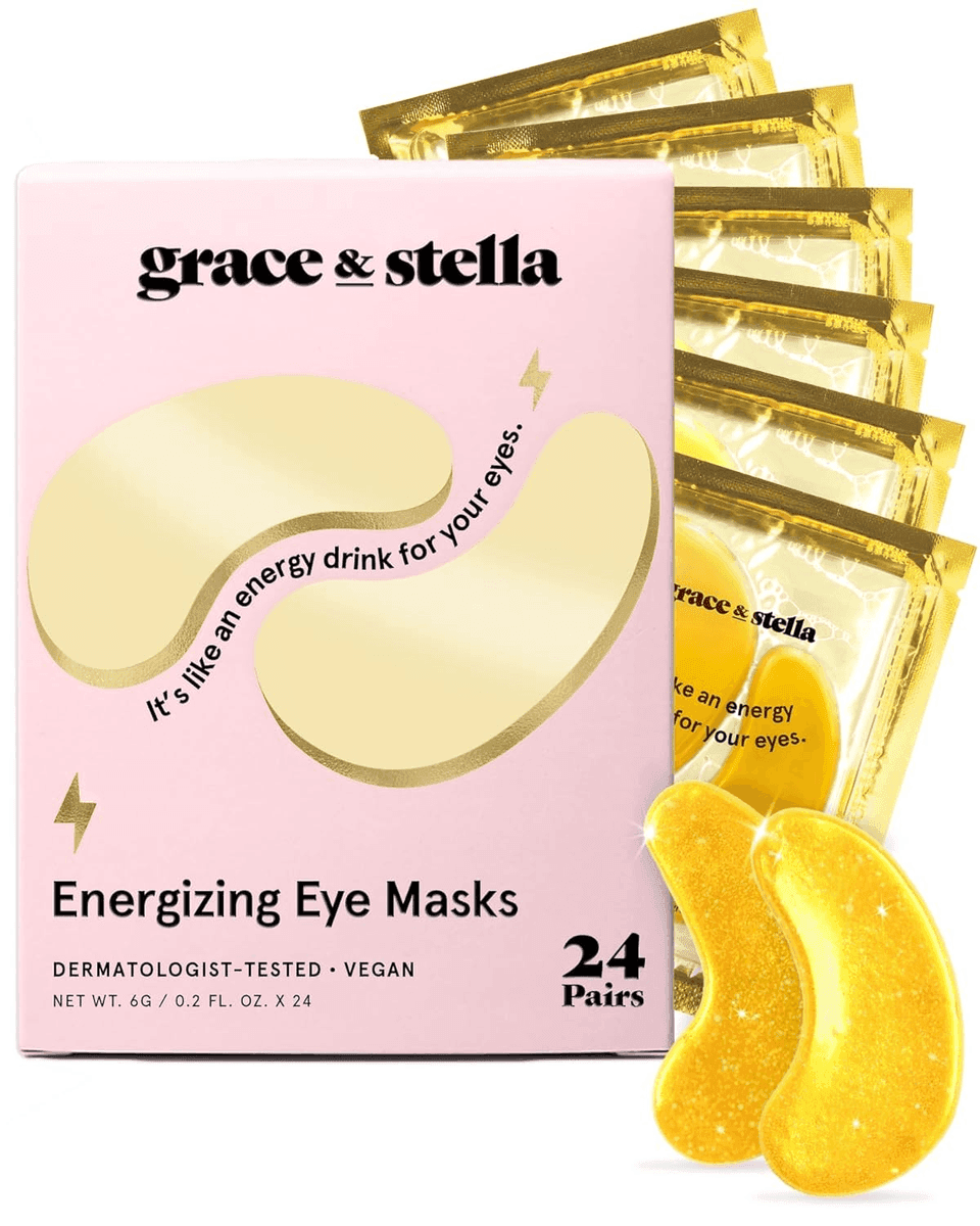 grace & stella Gold Energizing Eye Masks - 24 Pairs