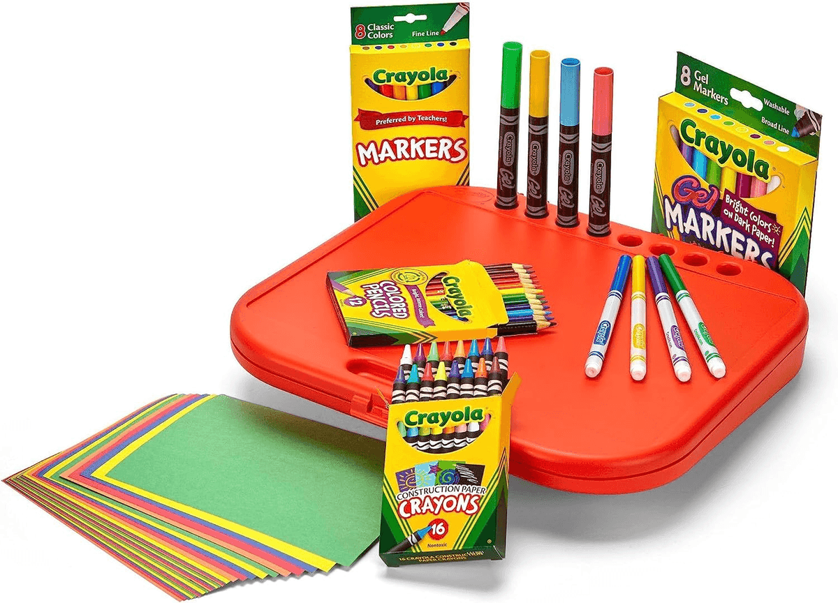 Crayola Create 'N Carry 75-Piece Travel Art Set image 3
