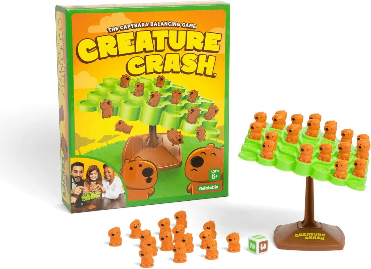 Relatable Creature Crash Capybara Balancing Game