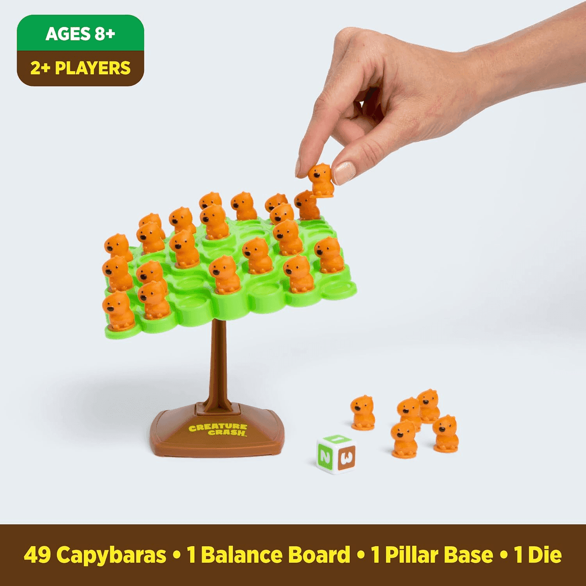 Relatable Creature Crash Capybara Balancing Game image 4