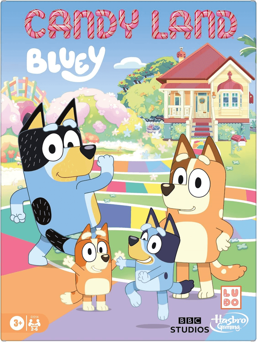 Hasbro Gaming Candy Land Bluey Edition Board Game