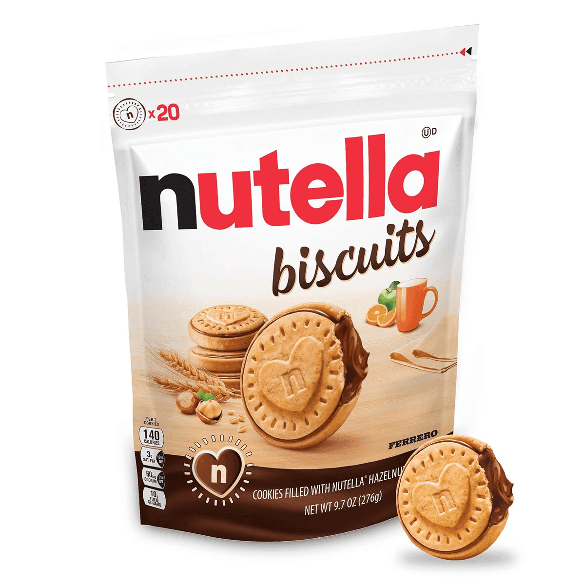 Nutella Biscuits Cookies, 9.7 oz