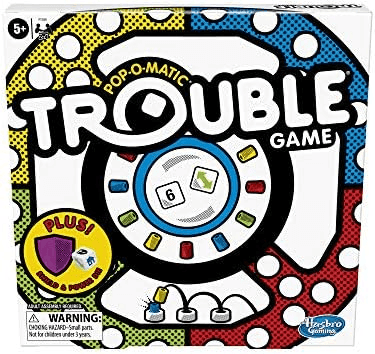 Hasbro Trouble Board Game with Bonus Power Die image 2