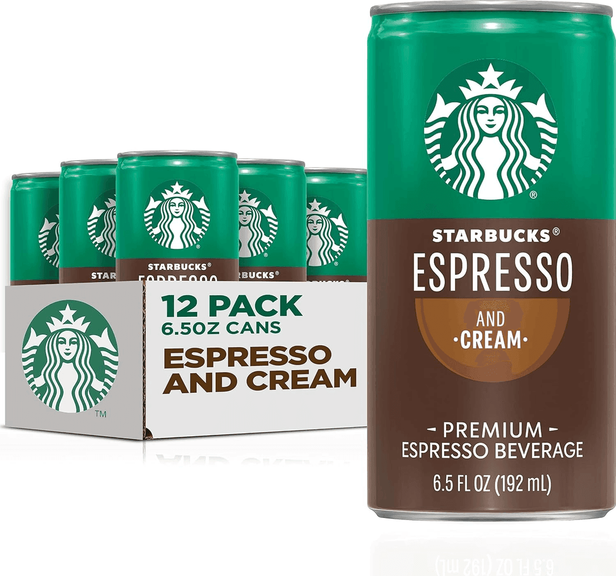 Starbucks Espresso & Cream 6.5-Oz Cans, 12-Pack - $16.98