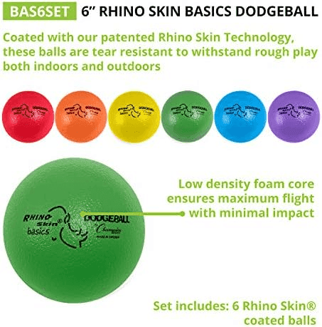 Champion Sports Rhino Skin 6-Inch Foam Dodgeball Set $35.43 image 3
