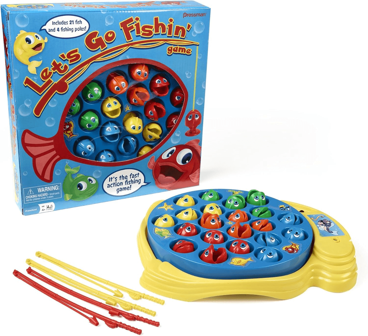 Pressman Let's Go Fishin' Game for 1-4 Players image 2