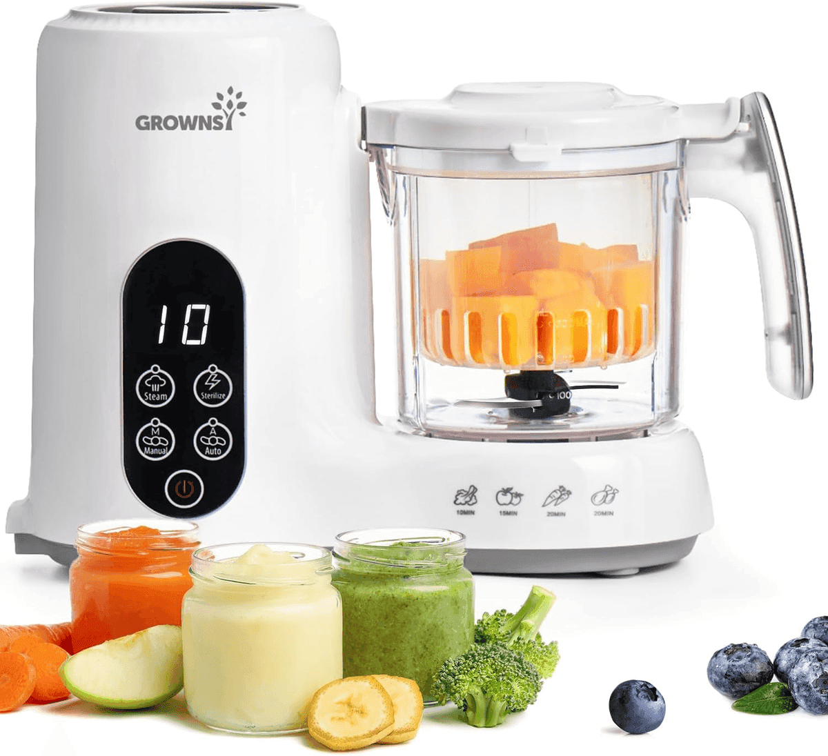 GROWNSY Baby Food Maker Steamer and Blender $69.99