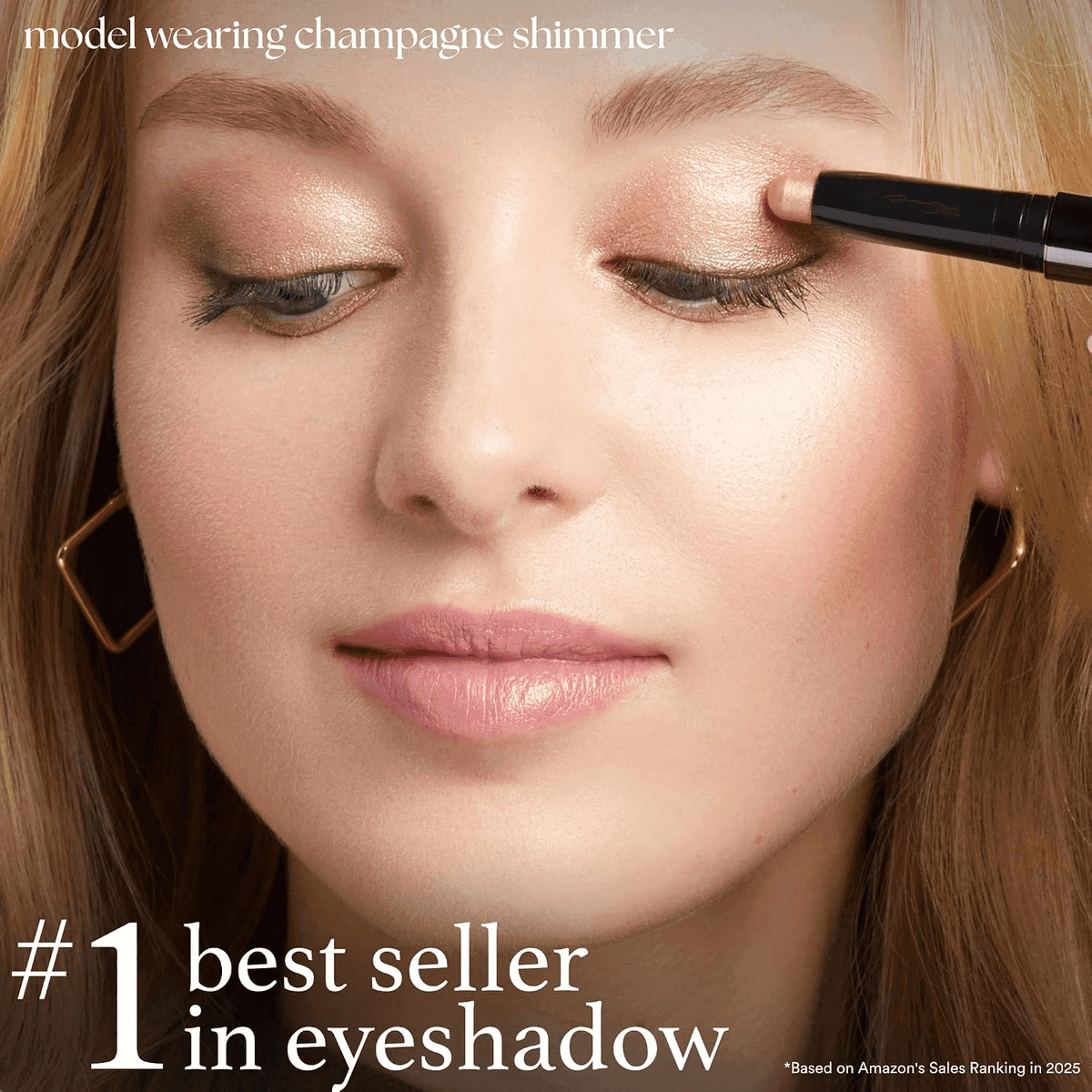 Julep Eyeshadow 101 Crème-to-Powder Stick, Champagne Shimmer image 3