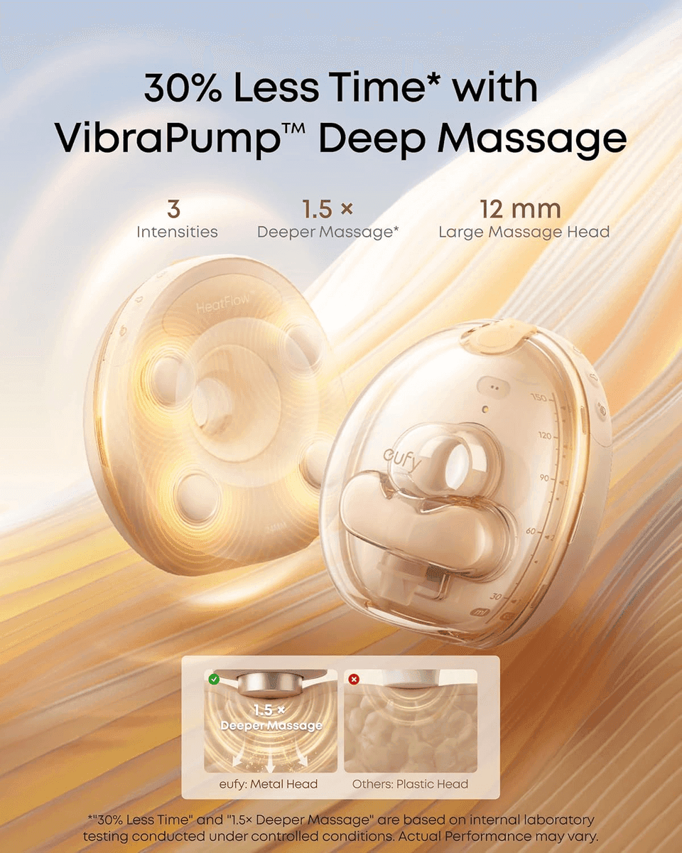 eufy Security S2 Pro Heated Massage Wearable Breast Pump image 2
