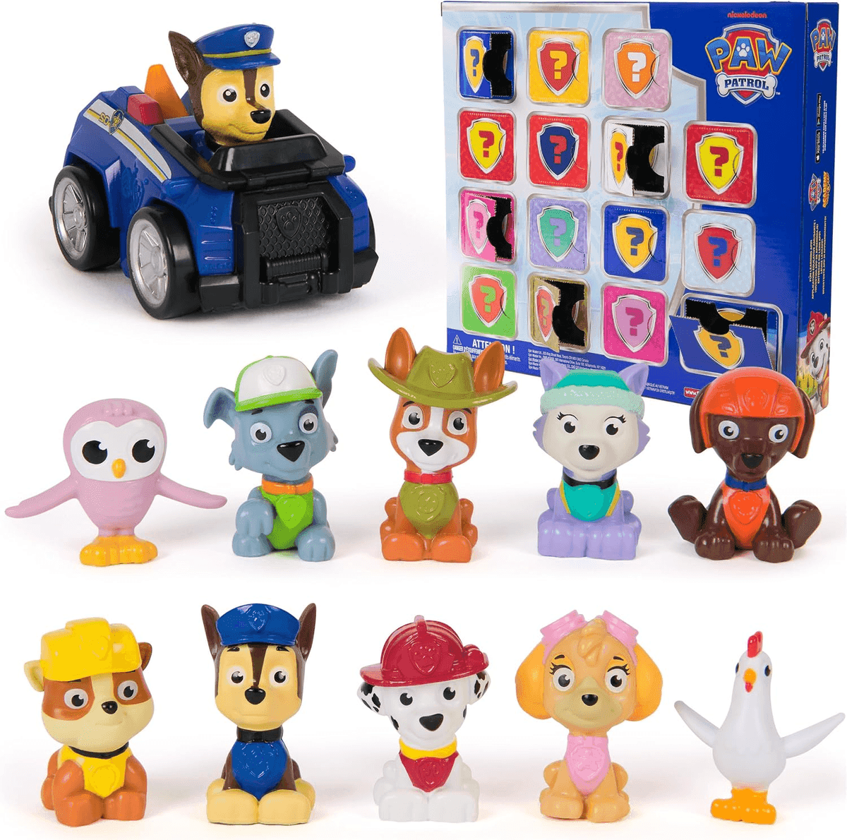 Paw Patrol Pup Squad Rewards Box Gift Pack - 15 Surprise Doors