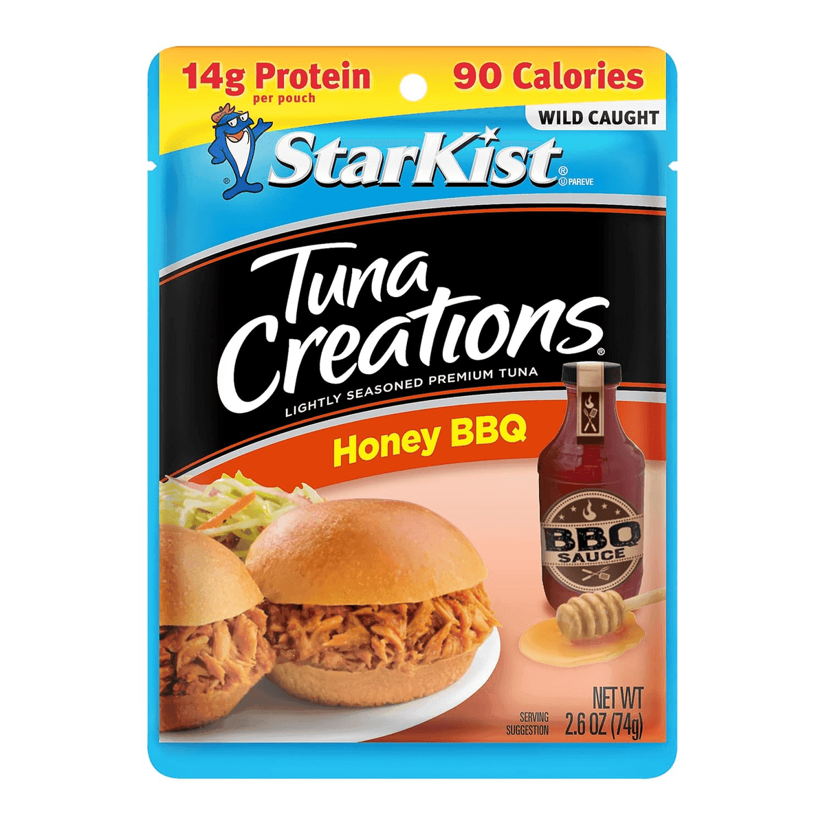 StarKist Tuna Creations Honey BBQ 2.6 oz Pouches, 24-Pack image 4