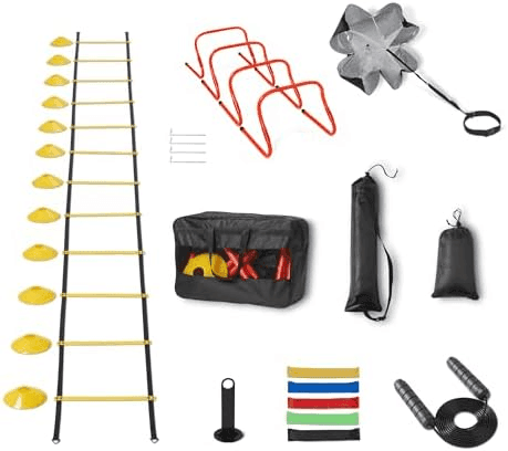 Amazon Basics Sports Agility Training Equipment Set