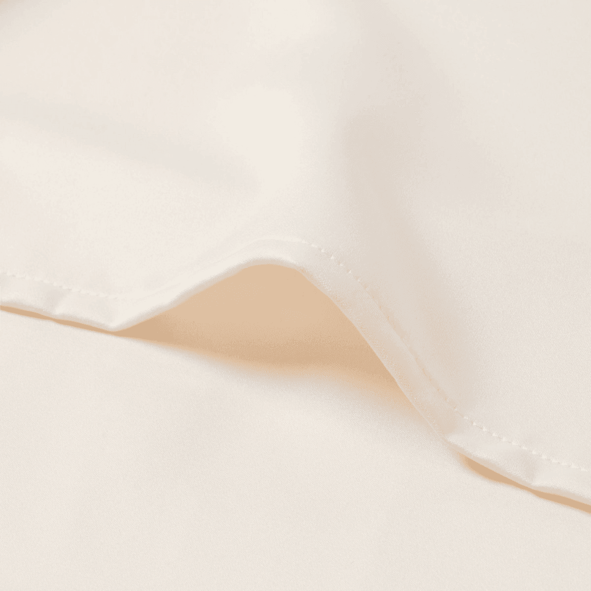 Room Essentials Standard Satin Pillowcase - Ivory image 3