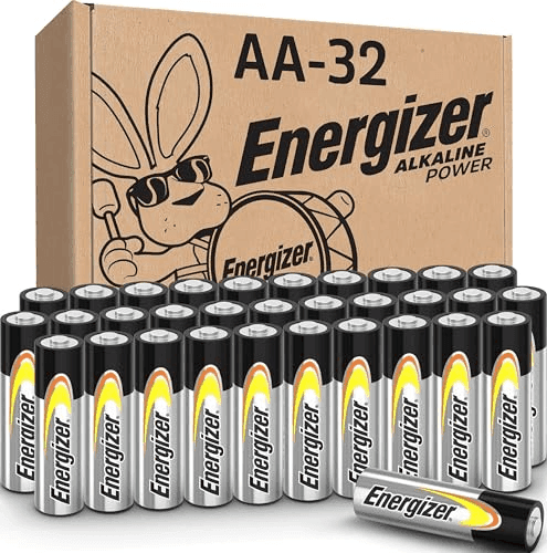 Energizer Alkaline Power AA Batteries, 32 Count
