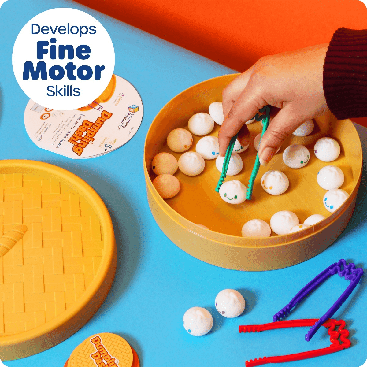 Learning Resources Dumpling Dash Fine Motor Math Game image 3