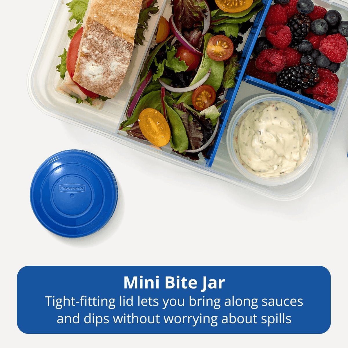 Rubbermaid Pack & Go 1.48 L Bento Create, 2-Pack image 4