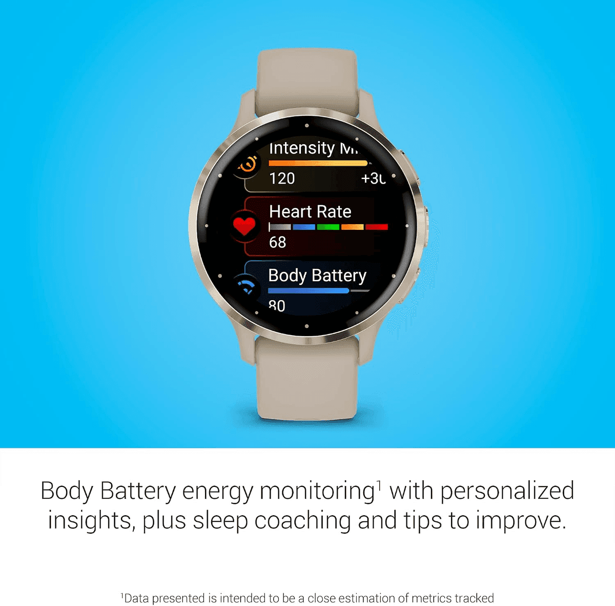 Garmin Venu 3S 41mm GPS Smartwatch - French Gray image 4
