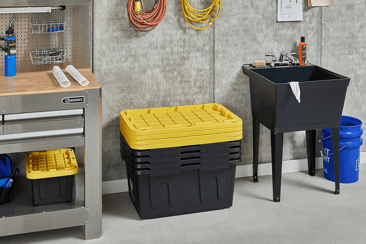 Project Source Commander 27-Gallon Storage Tote image 4