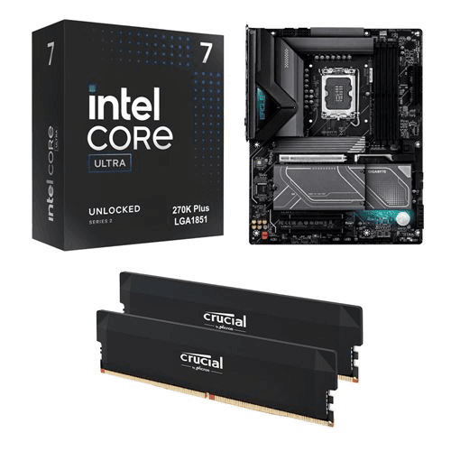 Intel Core Ultra 7 270K Plus Z890 32GB DDR5 Bundle