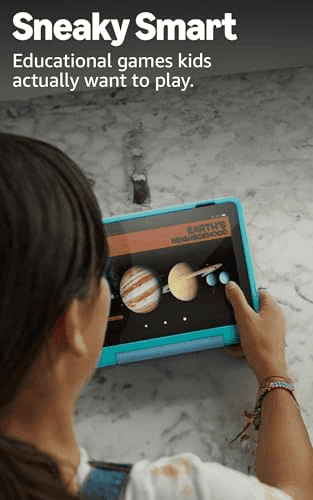 Amazon Fire HD 8 Kids Pro Tablet 64GB - Hello Teal image 2