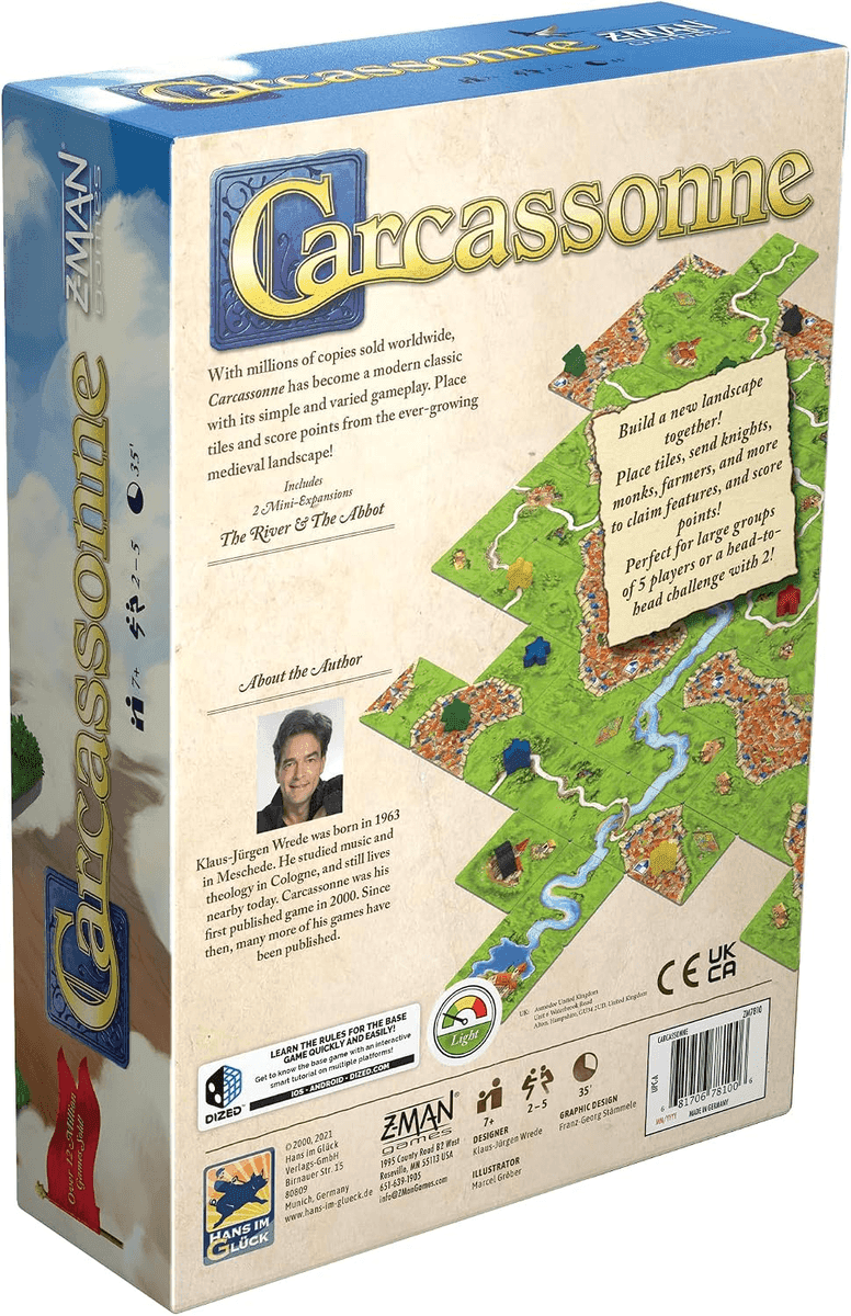 Carcassonne Tile Placement Strategy Board Game image 3