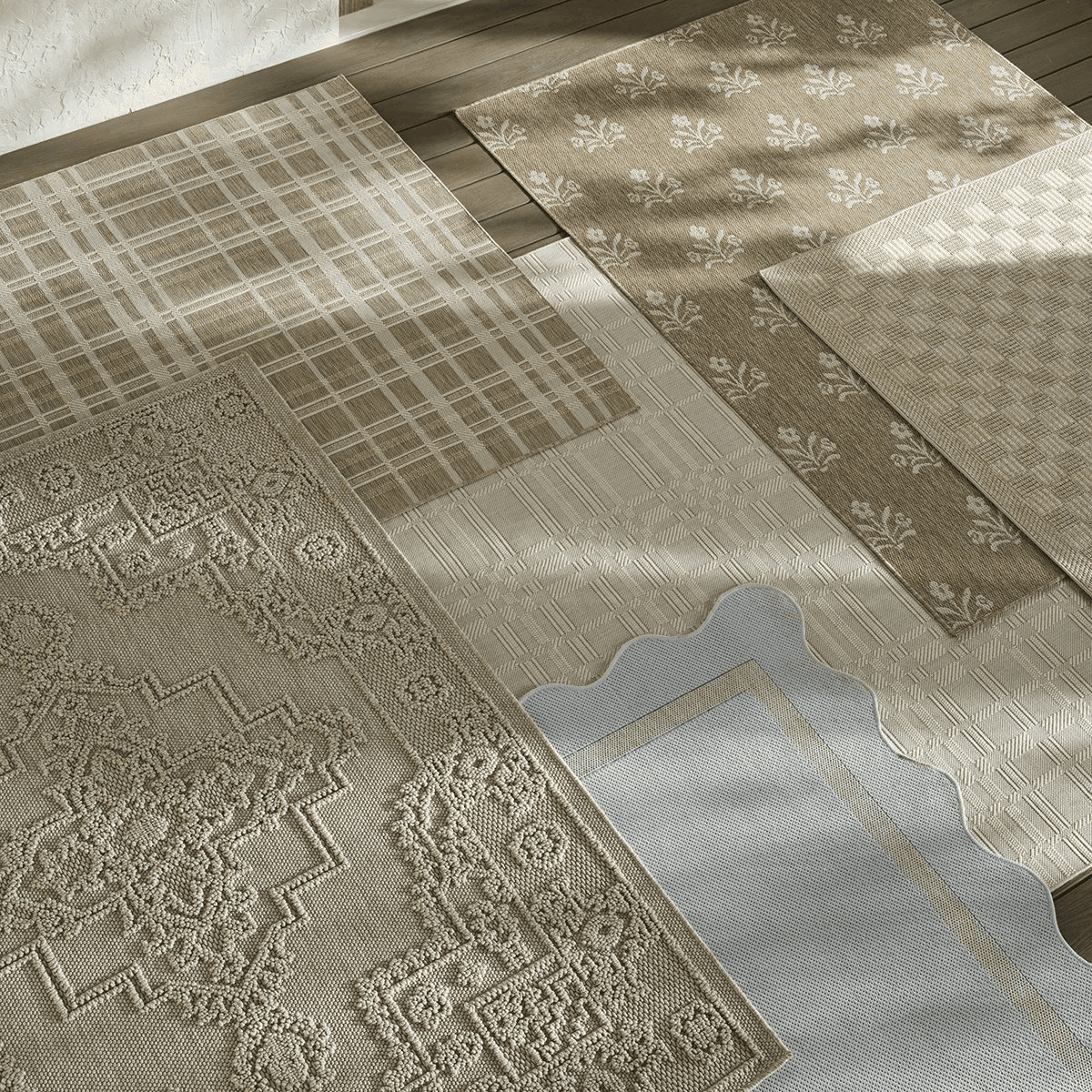 My Texas House Isla Outdoor Area Rug - 5'3 x 7' image 3