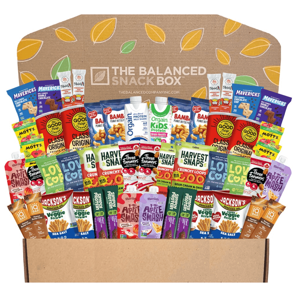 The Balanced Company 50-Piece Assorted Snack Box