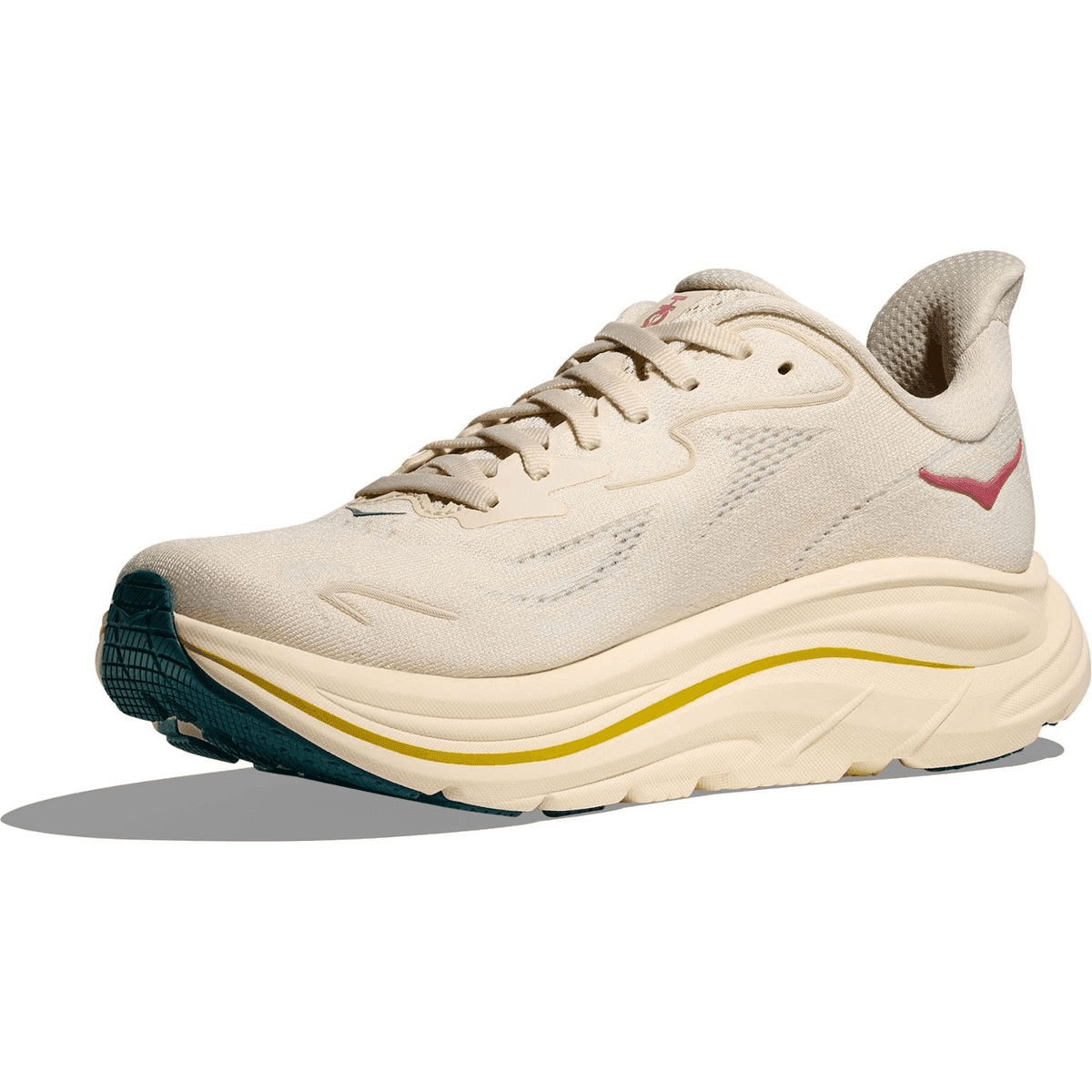 HOKA Clifton 10 Women's Road-Running Shoes - Birch/Alabaster image 4