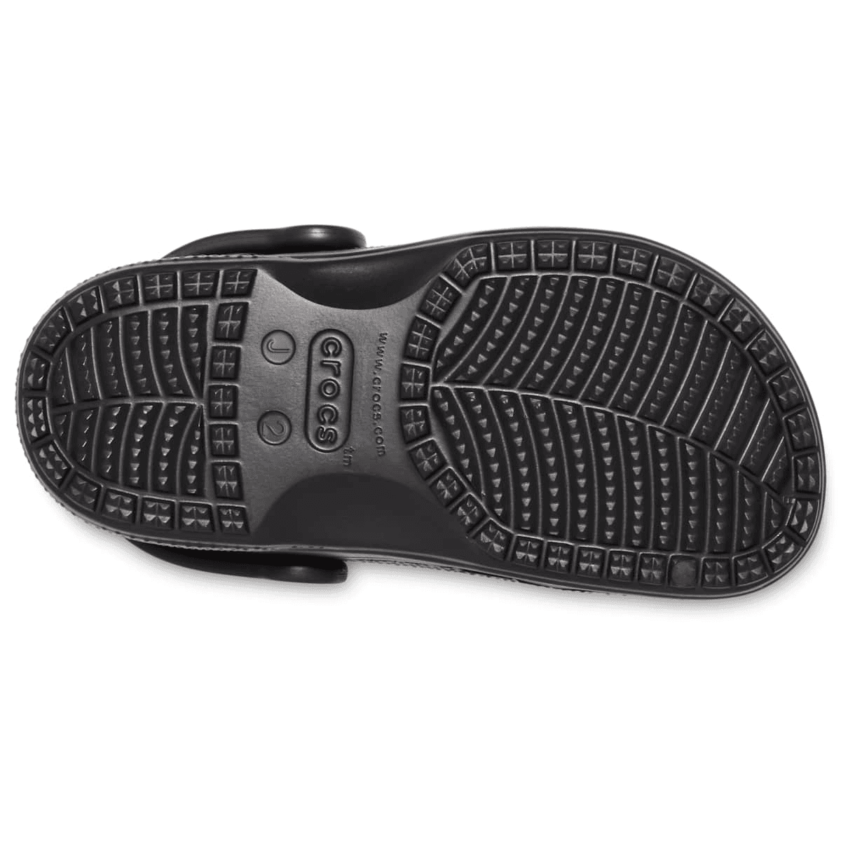 Crocs Kids Baya Clogs, Black, Size C12 image 4