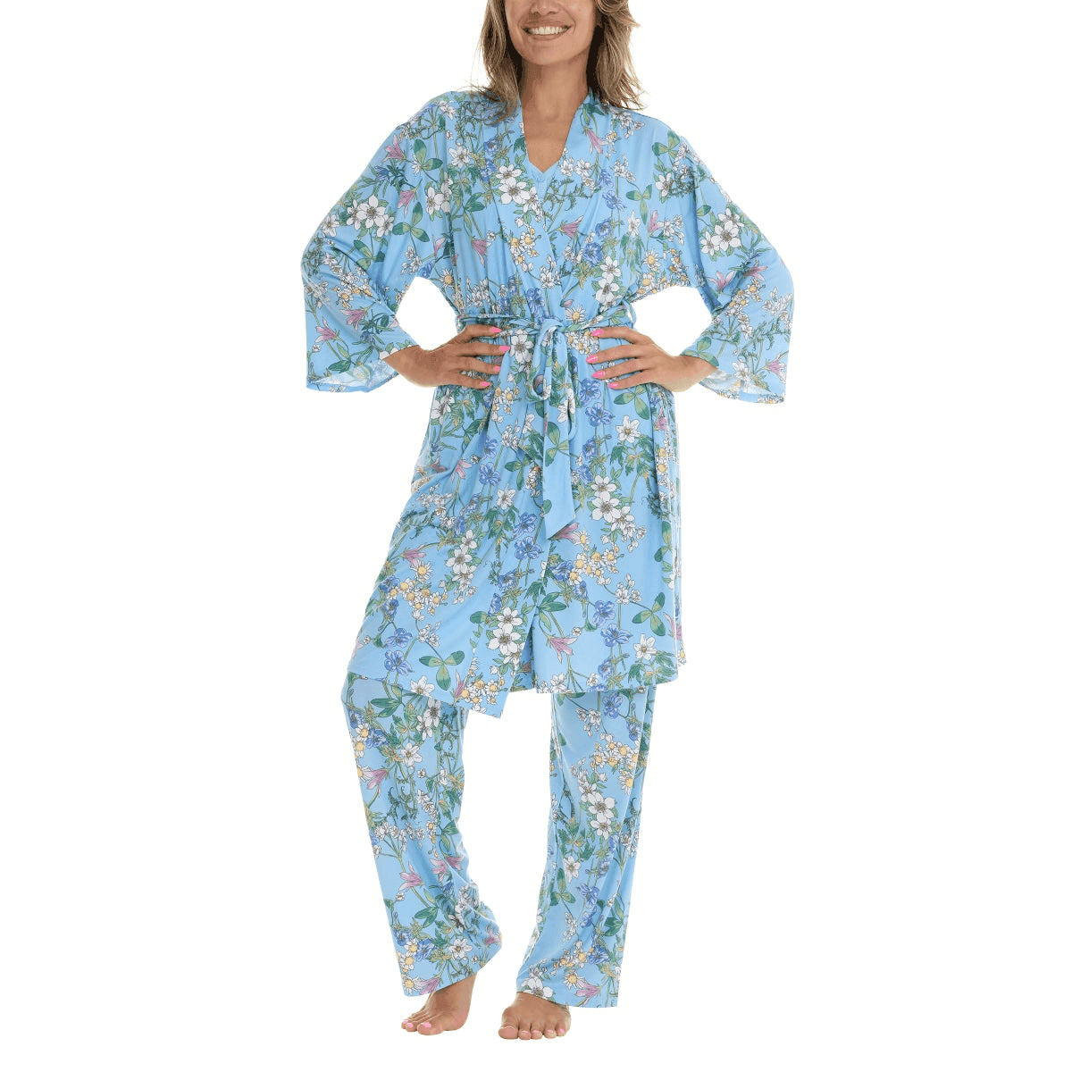 Flora Nikrooz Women's 3-Piece Pajama Set image 3