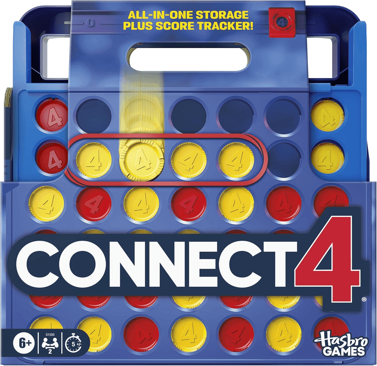 Hasbro Connect 4 Game (2025 Edition)